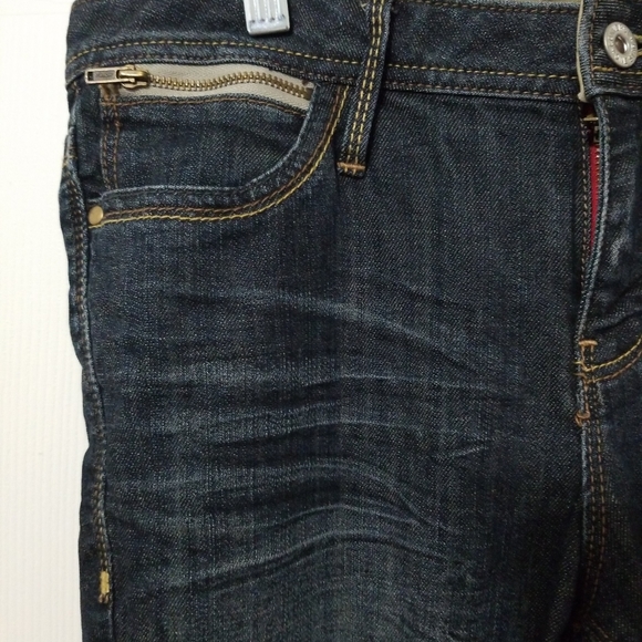 Converse The Skinny Blue Jeans Sz 10 Fit 3 B500300 - Picture 4 of 10